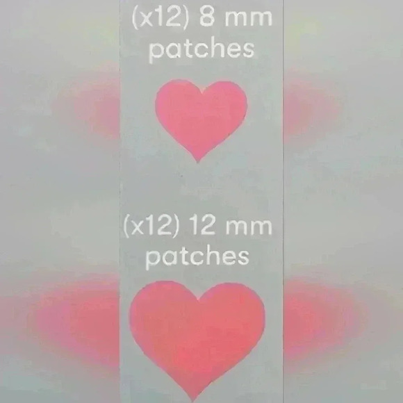 Orchid Acne Patches, heat shaped, multi size, 24 count - Picture 3 of 3